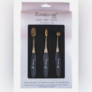 🍒 The Crème Shop OMG Trio Makeup Brush Set